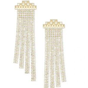 Kendra Scott Vienna Statement Earrings, Gold-Plated